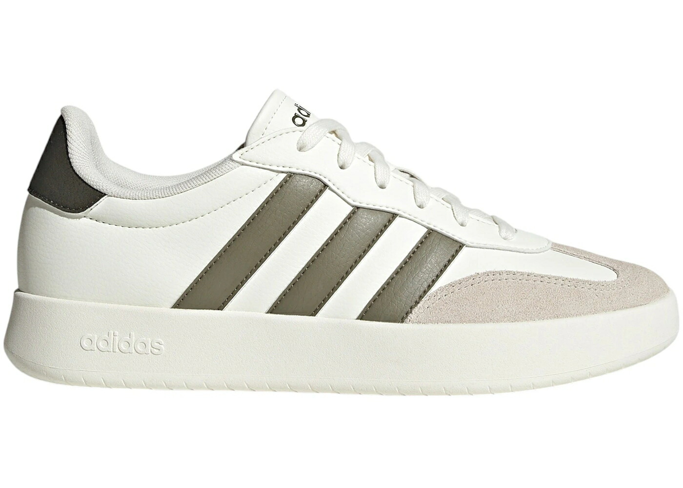 アディダス 白いこと 白いこと オリーブ スニーカー メンズ ADIDAS BARREDA OFF WHITE OLIVE STRATA ALUMINA / OFF WHITE OLIVE STRATA ALUMINA