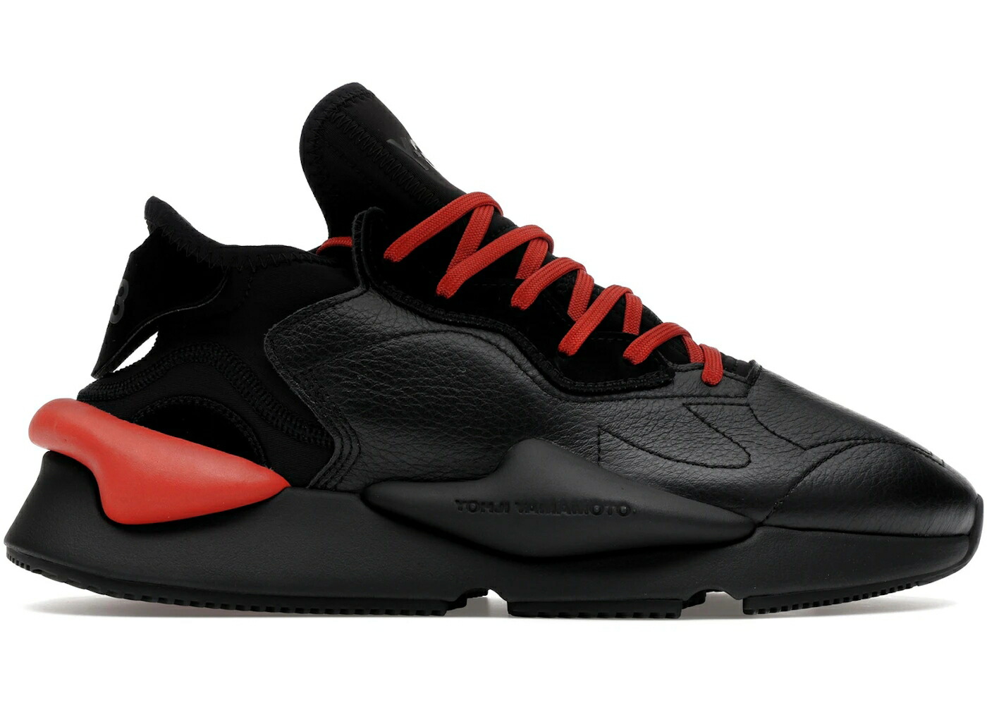 アディダス 黒いこと 黒いこと 虎前日 橙 オレンジ色 スニーカー メンズ ADIDAS Y-3 KAIWA BLACK TRIBE ORANGE / BLACK BLACK TRIBE ORANGE