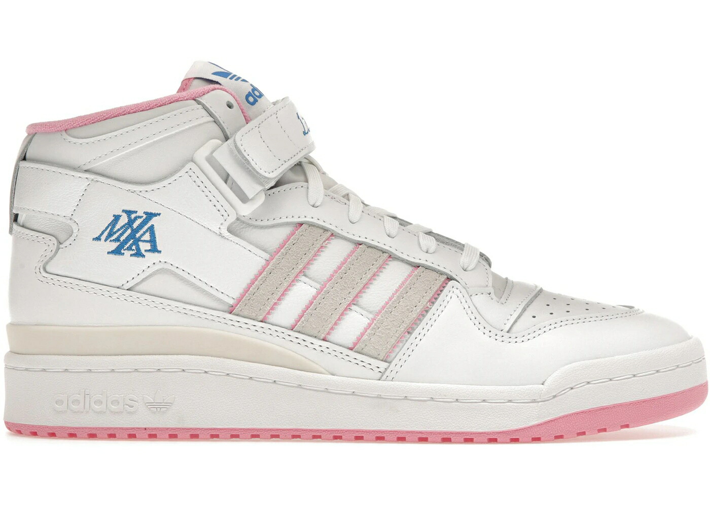 アディダス 討論会 ミッド 滑るゲーム盤 白いこと 白いこと スニーカー メンズ ADIDAS FORUM 84 MID ADV LIL DRE MAXALLURE SKATEBOARDS / CLOUD WHITE CHALK WHITE BLISS