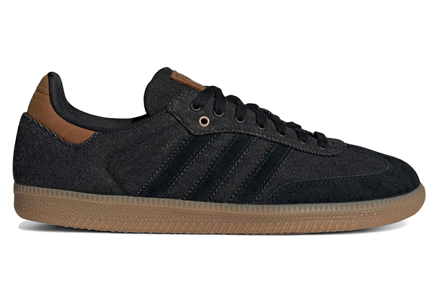 アディダス サンバ 黒いこと 黒いこと ジーンズ 中核グループ スニーカー メンズ ADIDAS SAMBA OG BLACK DENIM GUM / CORE BLACK SUPPLIER COLOUR GUM