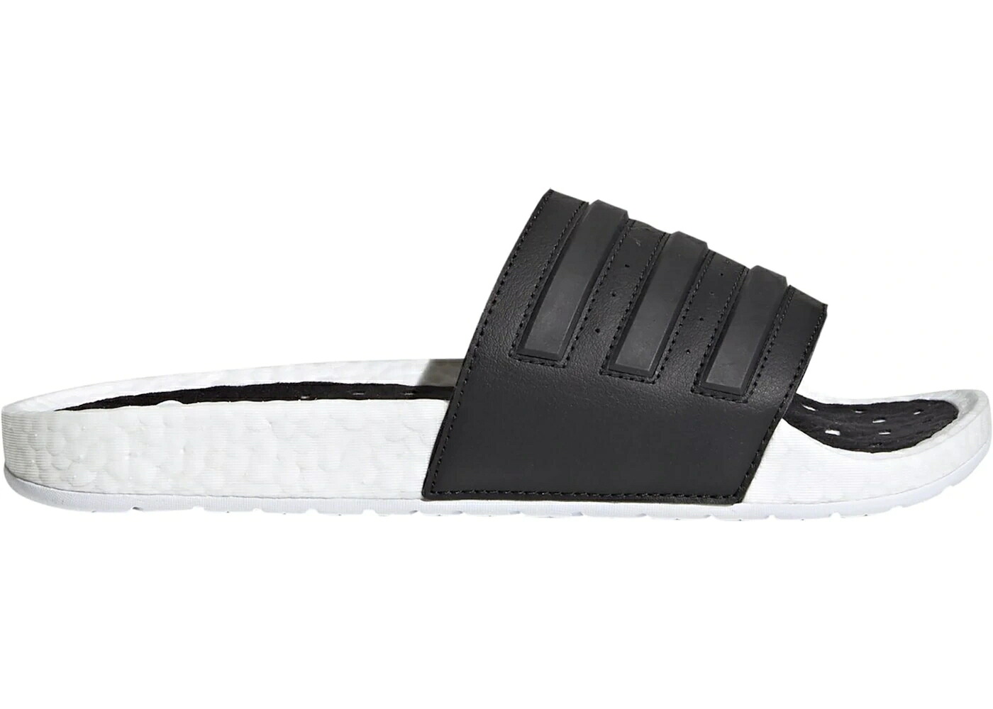 アディダス アディレッタ ブースト 白いこと 白いこと 中核グループ 黒いこと 黒いこと スニーカー メンズ ADIDAS ADILETTE BOOST CLOUD WHITE CORE BLACK / CLOUD WHITE CORE BLACK CLOUD