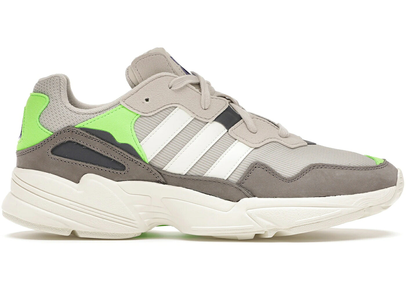 アディダス 白いこと 白いこと 緑 緑であること 赤銅色 赤銅色 スニーカー メンズ ADIDAS YUNG-96 OFF WHITE SOLAR GREEN / CLEAR BROWN OFF WHITE SOLAR