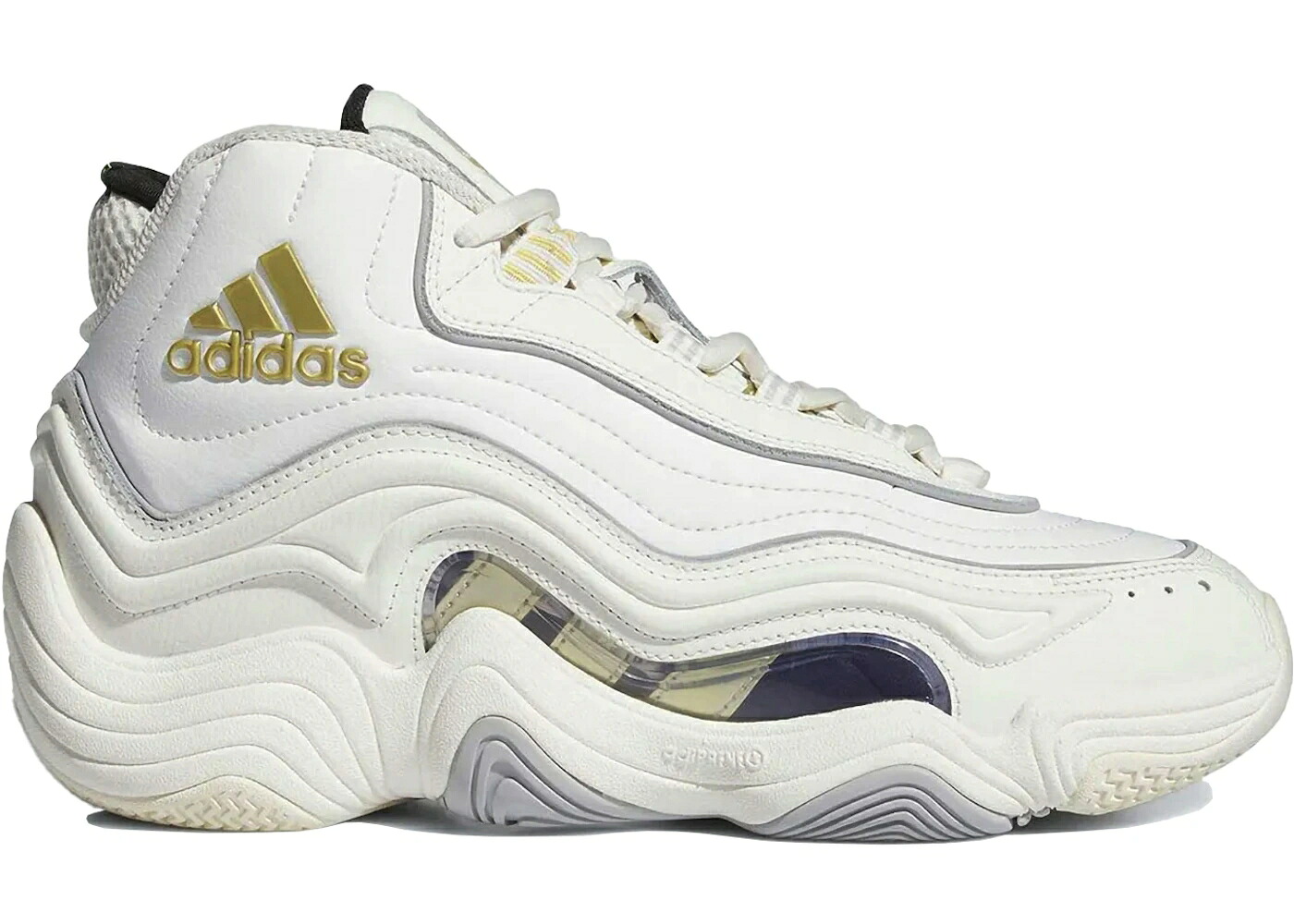 アディダス クレイジー 中核グループ 白いこと 白いこと ゴールド スニーカー メンズ ADIDAS CRAZY 98 CORE WHITE GOLD METALLIC / CORE WHITE GOLD METALLIC OFF