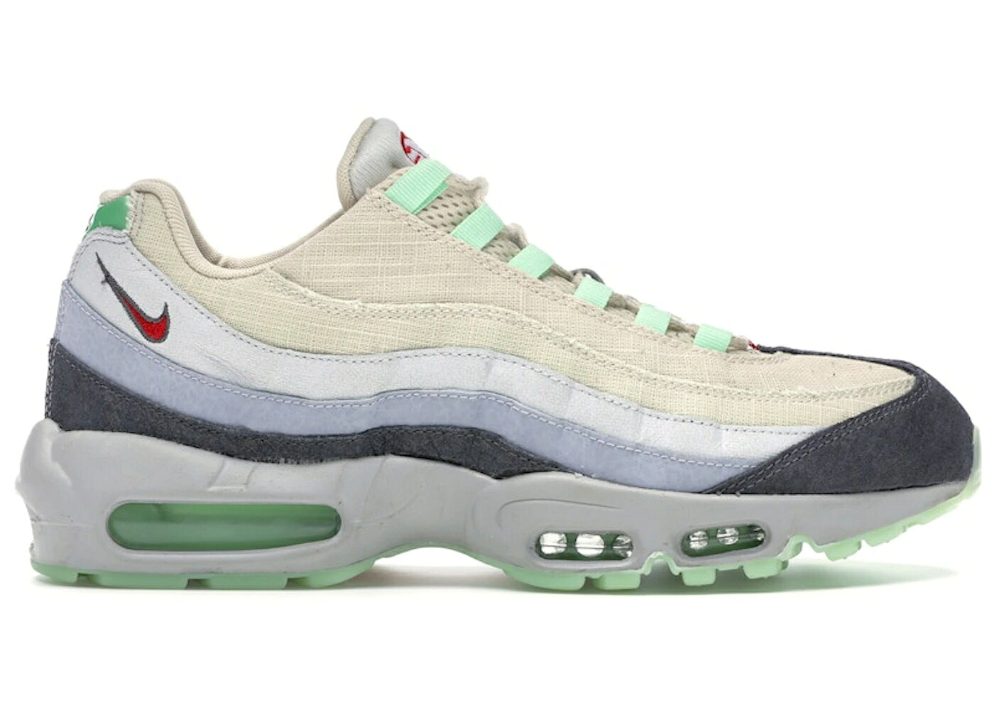 ナイキ マックス 白いこと 白いこと 薄墨色 薄墨色 エア湖マックス スニーカー メンズ NIKE AIR MAX 95 HALLOWEEN (2014) / SUMMIT WHITE LIGHT BASE GREY