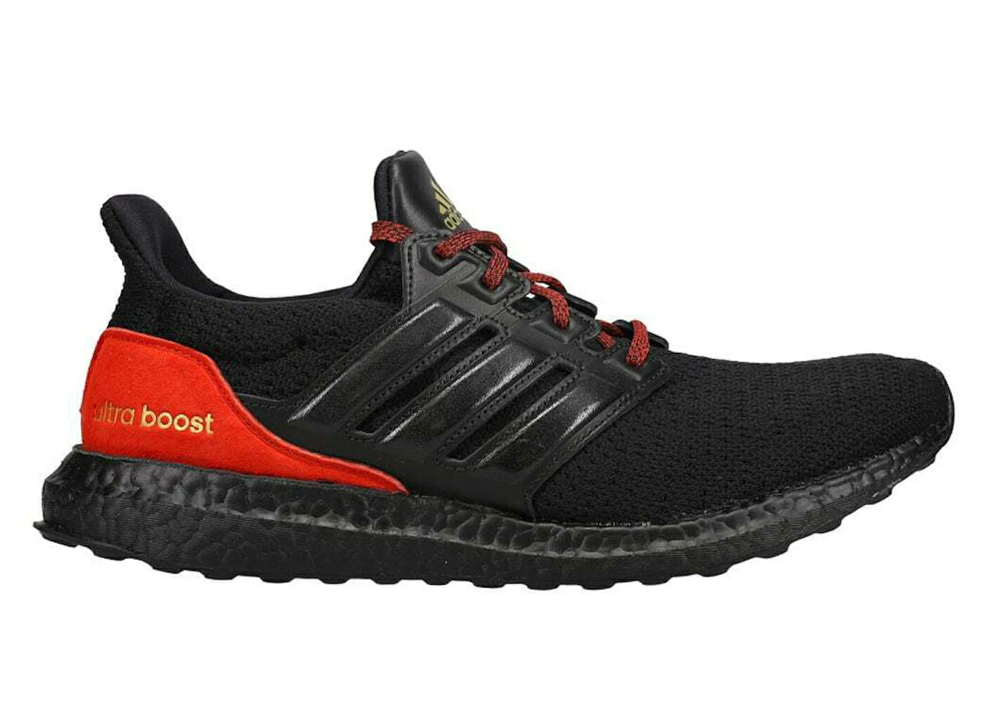 アディダス ウルトラ ブースト 黒色 ブラック 赤 レッド コア ウルトラブースト スニーカー メンズ ADIDAS ULTRA BOOST DNA BLACK RED / CORE BLACK CORE BLACK RED