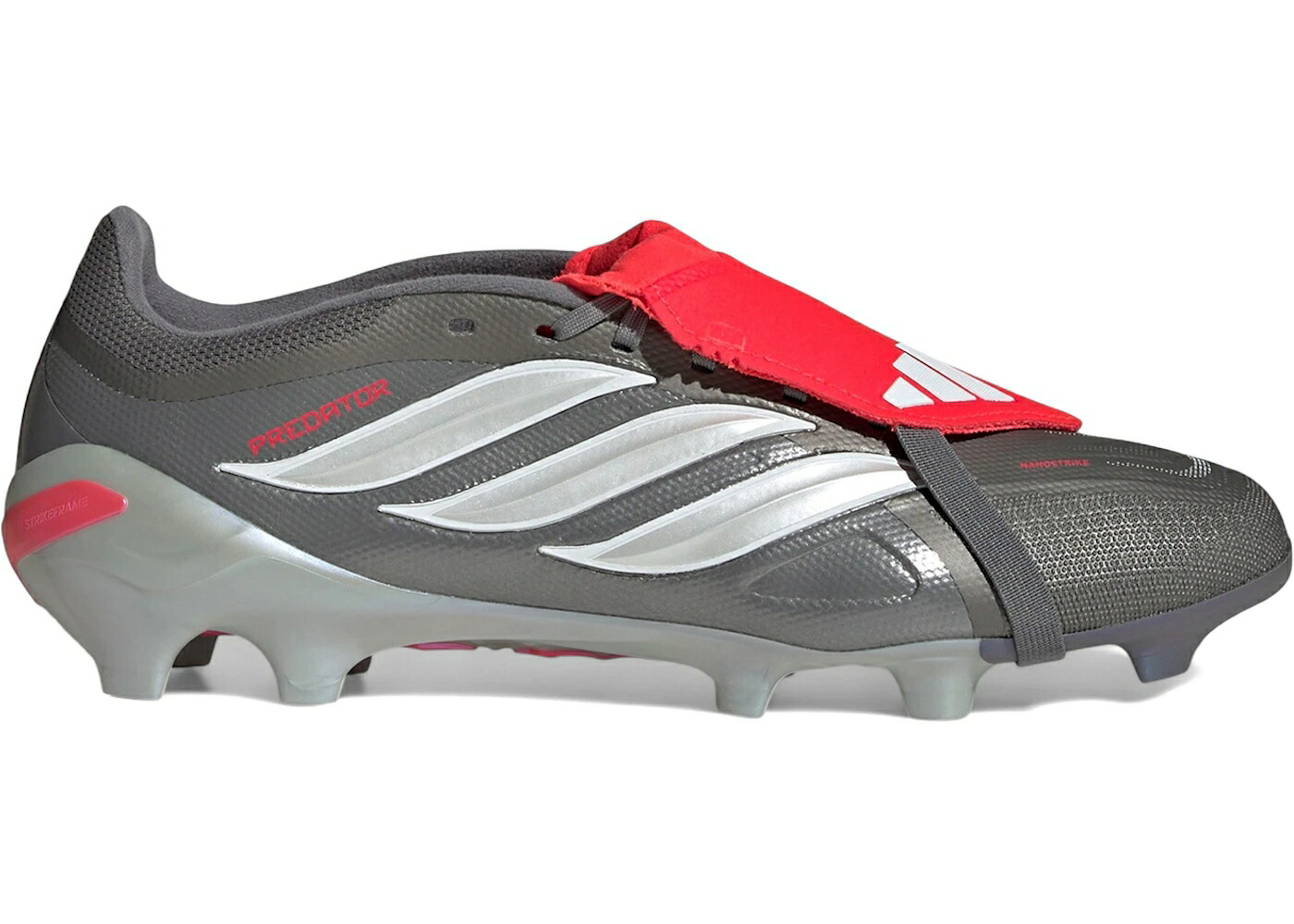 アディダス プレデター 銀色 スチール ゼロ スニーカー メンズ ADIDAS PREDATOR LEAGUE FOLD-OVER TONGUE FG FINISHERS STEEL PACK / IRON METALLIC ZERO METALIC LUCID