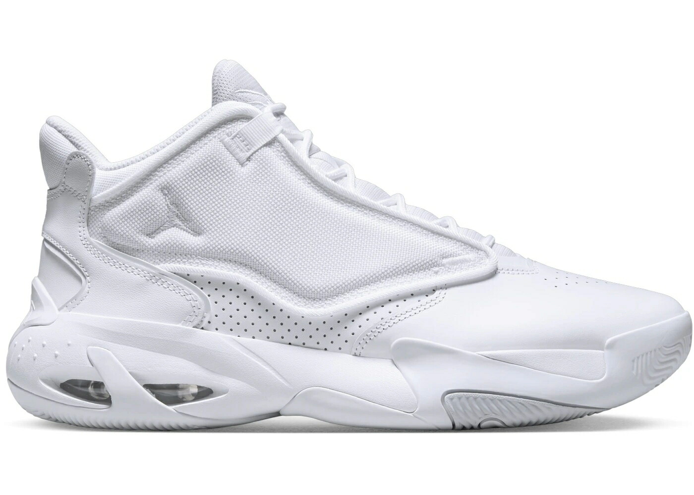 ナイキ ジョーダン マックス 佇まい 白いこと 白いこと 純一無雑 プラチナム スニーカー メンズ JORDAN MAX AURA 4 WHITE PURE PLATINUM / WHITE PURE PLATINUM