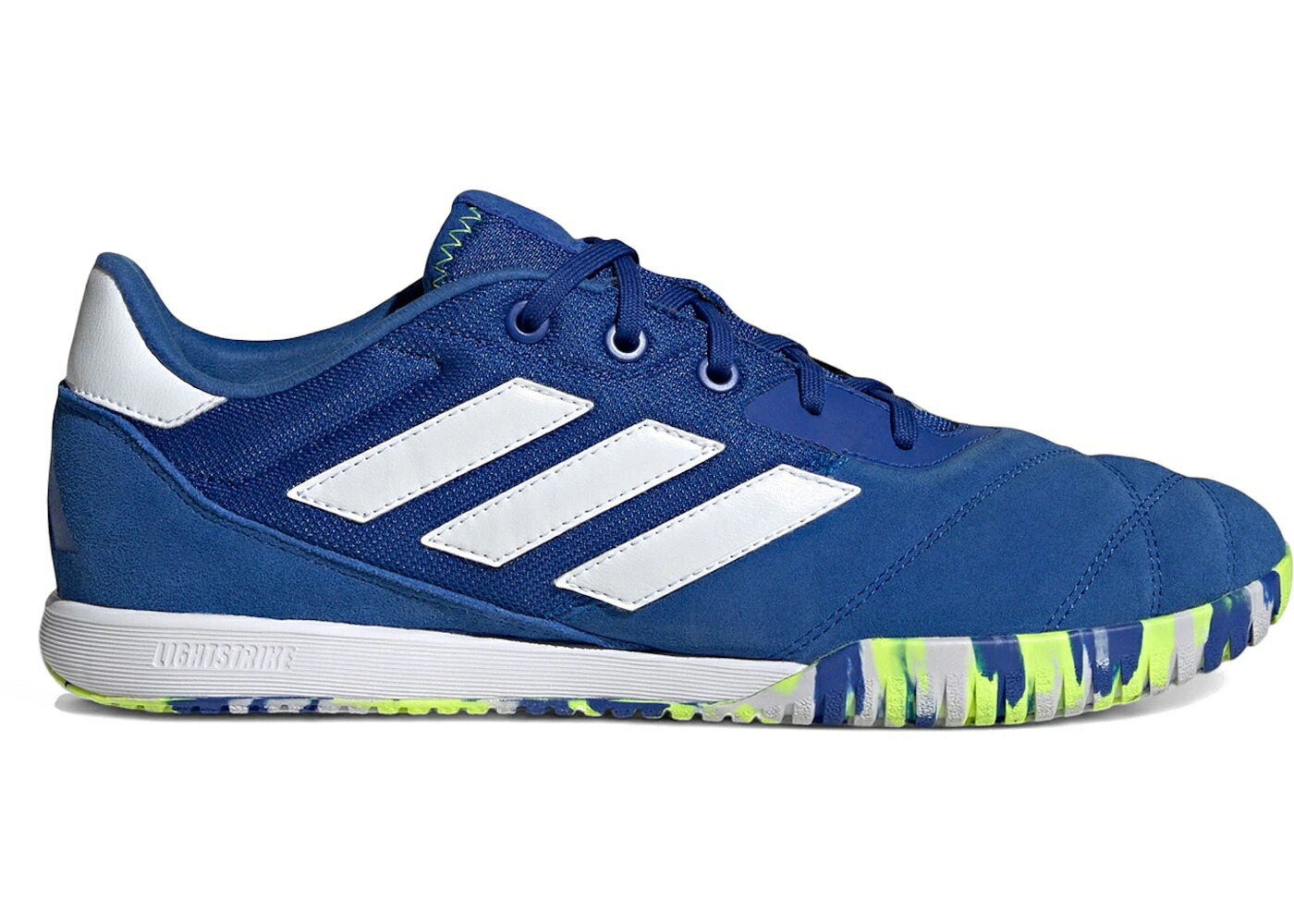 アディダス 青色 ブルー カモ柄 白色 ホワイト チーム スニーカー メンズ ADIDAS COPA GLORO INDOOR ROYAL BLUE CAMO / ROYAL BLUE CLOUD WHITE TEAM