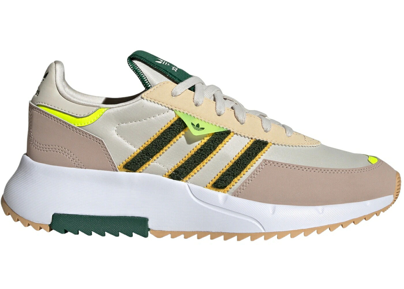 アディダス 緑 グリーン 黄色 イエロー スニーカー メンズ ADIDAS RETROPY F2 ALUMINIUM DARK GREEN SOLAR YELLOW / ALUMINIUM DARK GREEN SOLAR