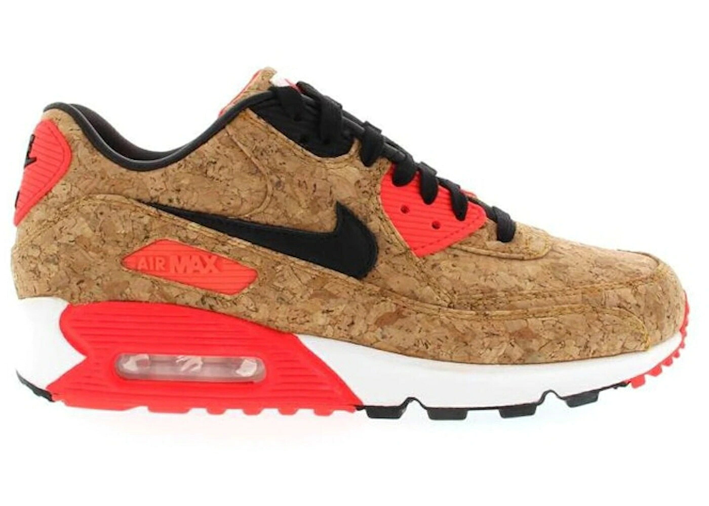 ナイキ マックス 銅 ブロンズ 黒いこと 黒いこと 白いこと 白いこと 大気圏マックス スニーカー メンズ NIKE AIR MAX 90 CORK / BRONZE BLACK INFRARED WHITE