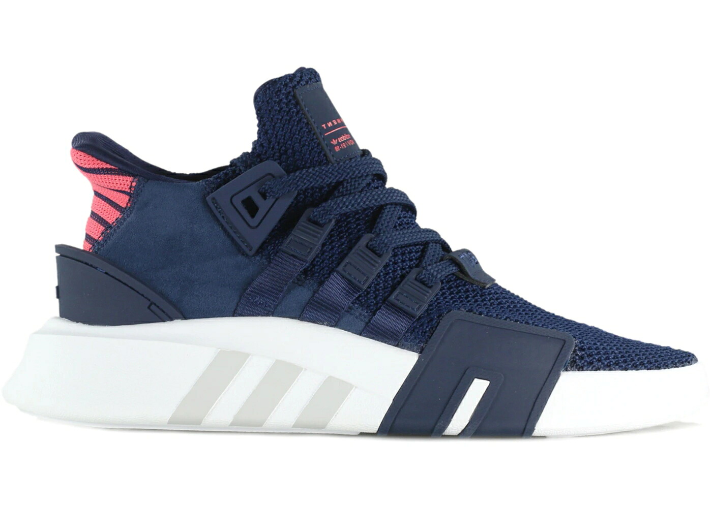 アディダス 籠球 紺色 米国海軍 レアル スニーカー メンズ ADIDAS EQT BASKETBALL ADV COLLEGIATE NAVY REAL CORAL / COLLEGIATE NAVY COLLEGIATE NAVY