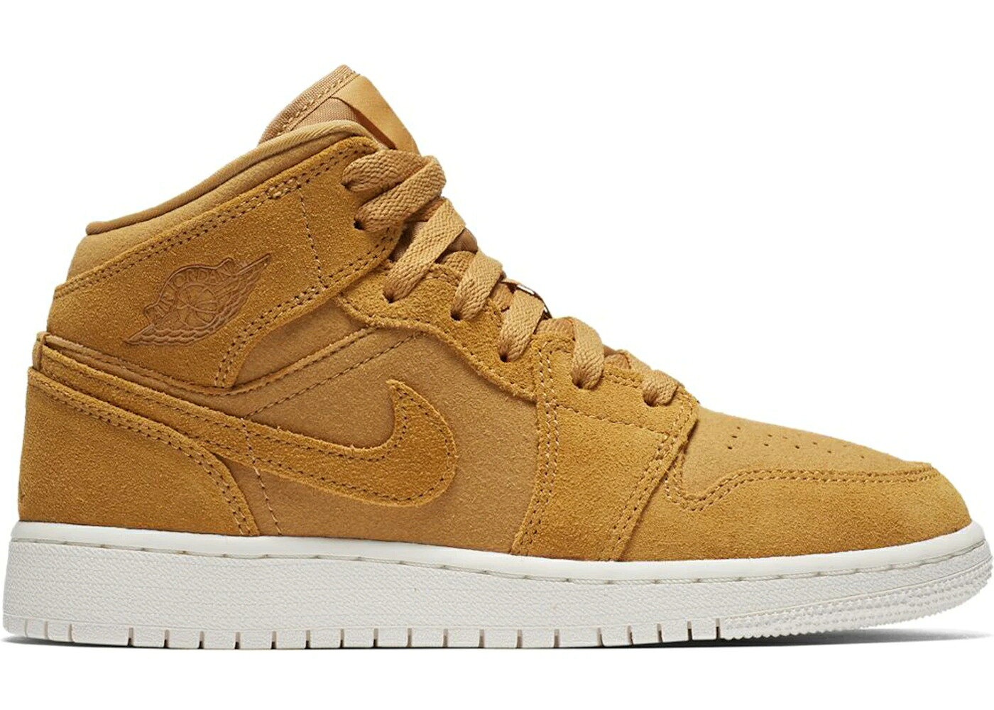 ナイキ ジョーダン ミッド お坊っちゃん キッズ JORDAN 1 MID GOLDEN HARVEST SAIL (GS) / GOLDEN HARVEST SAIL もの言う花 マタニティ スニーカー