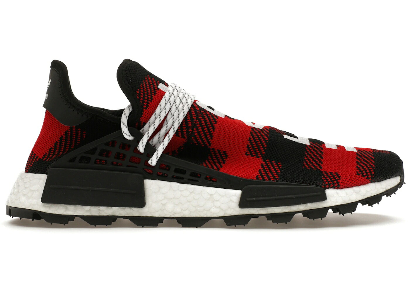 アディダス 赤 赤いこと 白いこと 白いこと 黒いこと 黒いこと F\u0026F スニーカー メンズ ADIDAS NMD HU PHARRELL X BBC RED PLAID (F\u0026F) / SCARLET WHITE BLACK