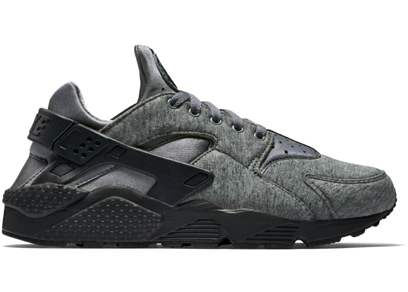 ナイキ ハラチ テック フリース クール 灰色 グレー 黒色 ブラック 白色 ホワイト スニーカー メンズ NIKE AIR HUARACHE TECH FLEECE PACK / COOL GREY BLACK WHITE｜スニケス