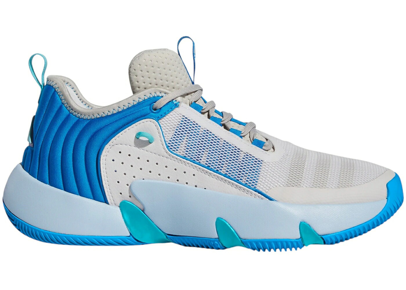 アディダス 灰色 グレー メタル 青色 ブルー スニーカー メンズ ADIDAS TRAE UNLIMITED DASH GREY METAL BRIGHT BLUE / DASH GREY METAL GREY BRIGHT BLUE