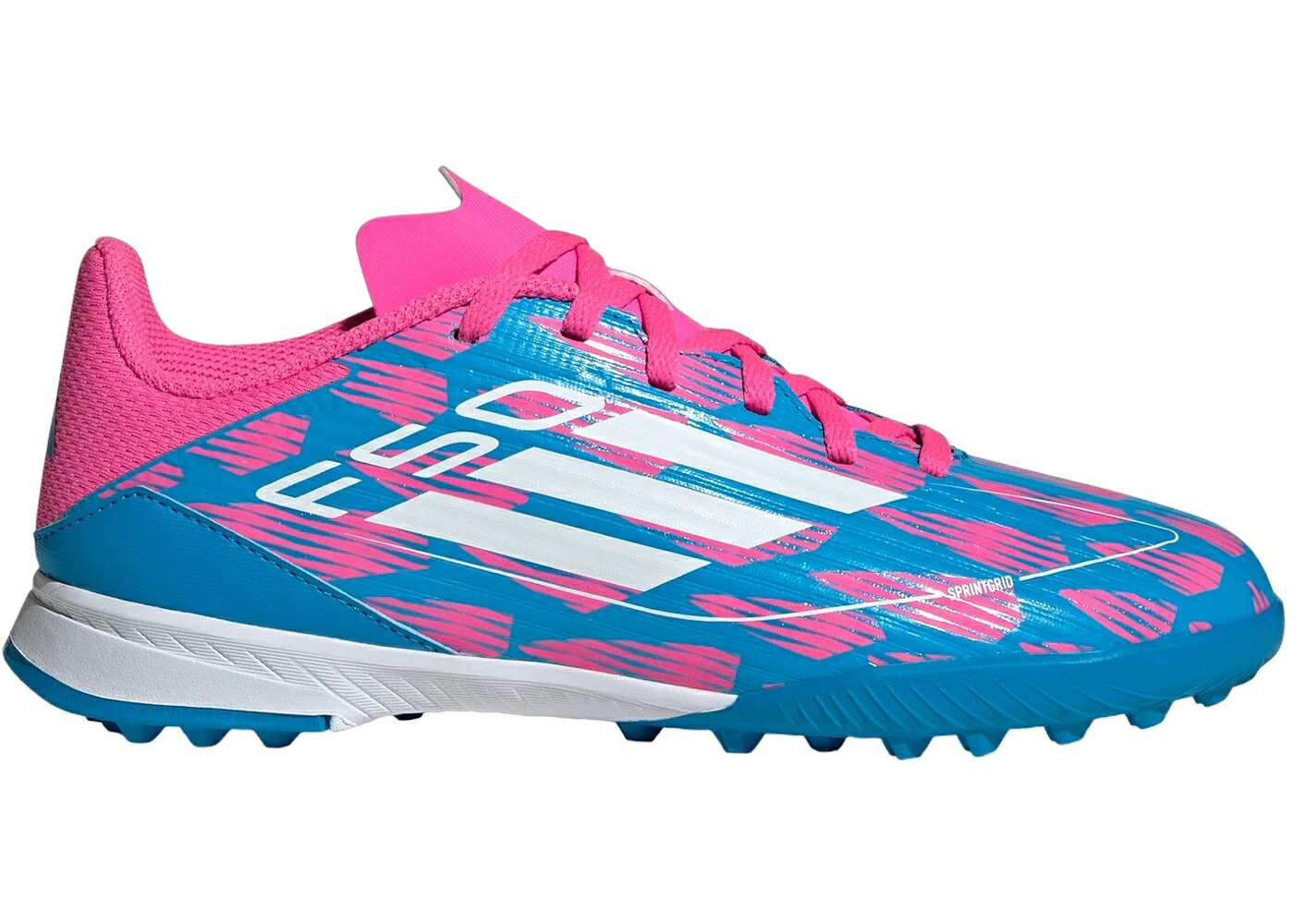 アディダス 芝草 青み 青色 白いこと 白いこと サクラ色 お坊っちゃん キッズ ADIDAS F50 LEAGUE TURF SOLAR BLUE CLOUD WHITE PINK (GS) / SOLAR BLUE CLOUD WHITE SOLAR もの言う花 マタニティ スニーカー