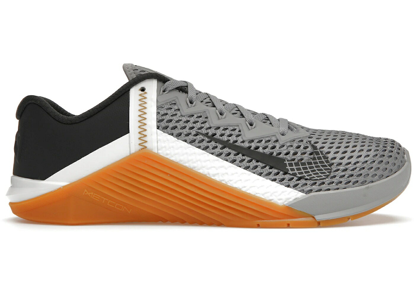 ナイキ 薄墨色 薄墨色 ギョリュウモドキ スニーカー メンズ NIKE METCON 6 SMOKE GREY GUM / LIGHT SOLAR FLARE HEATHER SUMMIT