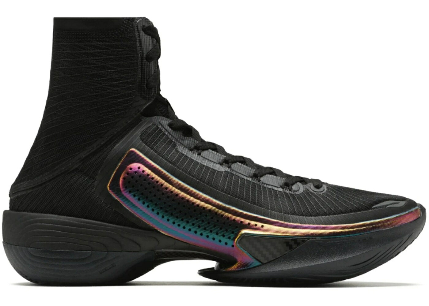 黒色 ブラック スニーカー メンズ ANTA SNEAKERVERSE SV ECLOSION TYPE 1 BLACK /