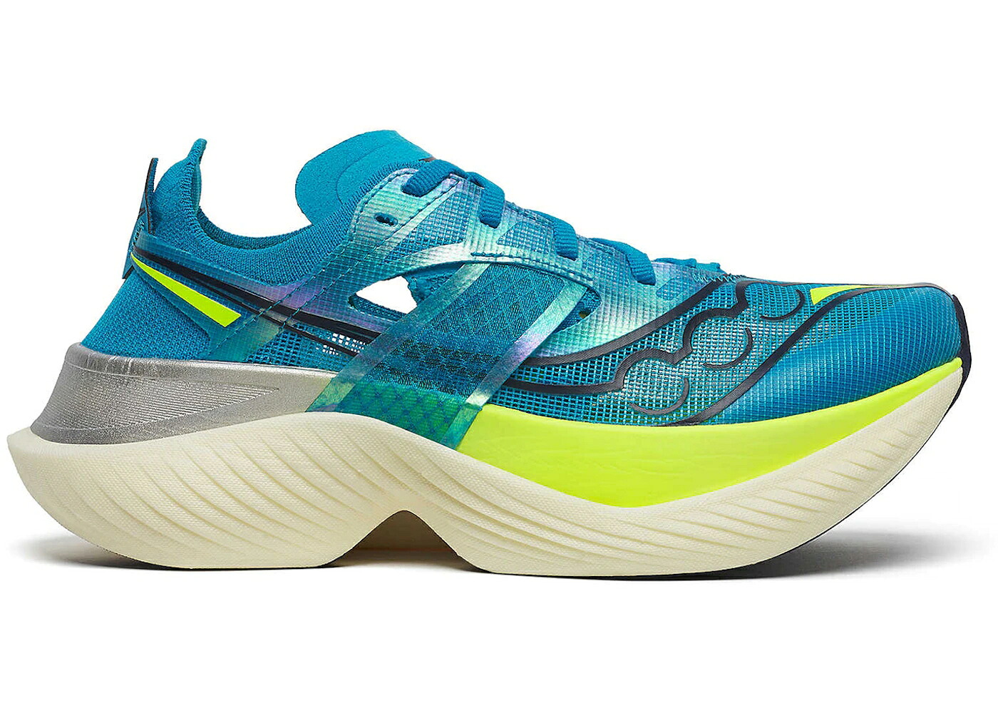 サッカニー エリート WOMEN\u0027S スニーカー レディース SAUCONY ENDORPHIN ELITE VIZIBLUE CITRON (WOMEN\u0027S) / VIZIBLUE CITRON