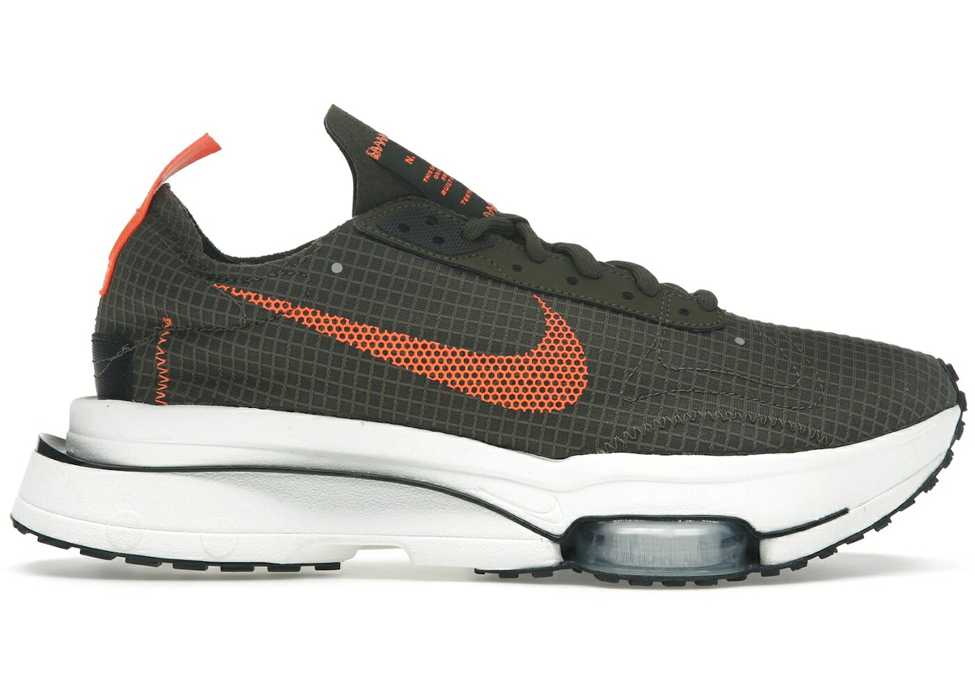 ナイキ 積貨委託貨物 カーキ 橙 オレンジ色 黒いこと 黒いこと スニーカー メンズ NIKE AIR ZOOM-TYPE SE CARGO KHAKI / CARGO KHAKI TOTAL ORANGE BLACK