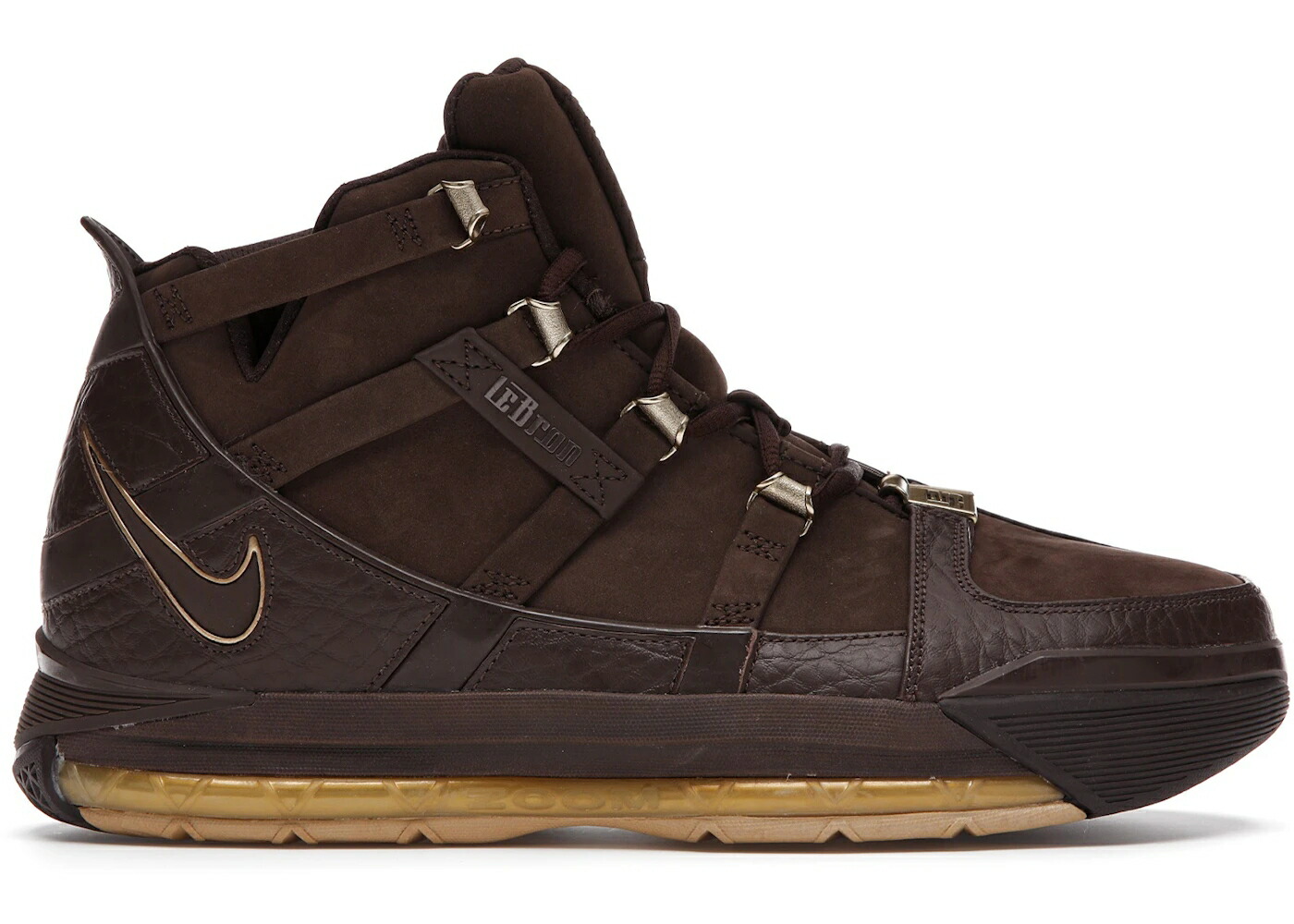 ナイキ レブロン 赤銅色 赤銅色 スニーカー メンズ NIKE LEBRON 3 BIRTHDAY / BAROQUE BROWN BAROQUE BROWN