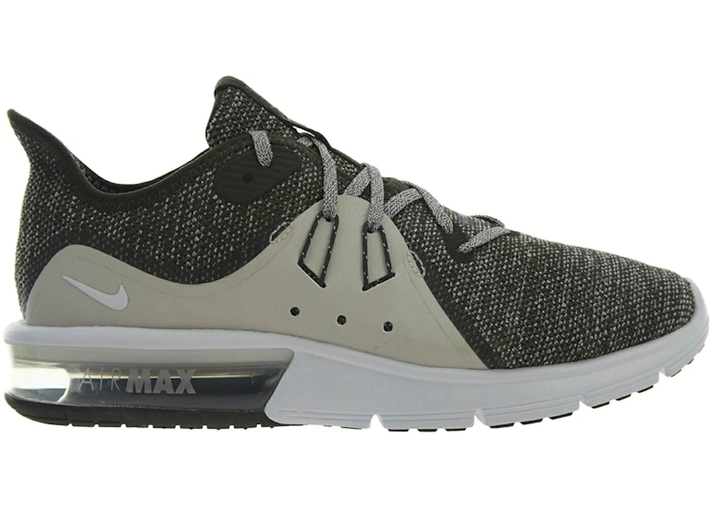 ナイキ マックス シークエント 白色 ホワイト エアマックス スニーカー メンズ NIKE AIR MAX SEQUENT 3 SEQUOIA SUMMIT WHITE / SEQUOIA SUMMIT WHITE