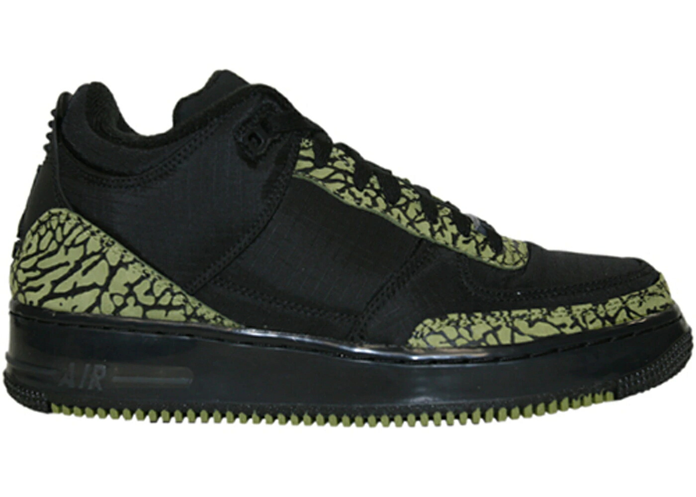 ナイキ ジョーダン 黒いこと 黒いこと 緑 緑であること スニーカー メンズ JORDAN AJF 3 BLACK SCENERY GREEN / BLACK SCENERY GREEN