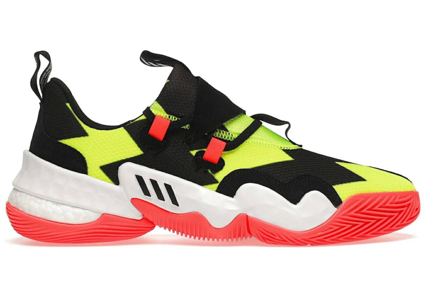 アディダス ジョージアの州都 中核グループ 黒いこと 黒いこと 赤 赤いこと スニーカー メンズ ADIDAS TRAE YOUNG 1 SO DEF RECORDINGS ATLANTA / CORE BLACK SOLAR RED CORE BLACK
