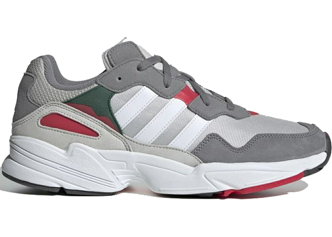 アディダス 薄墨色 薄墨色 さくら色 白いこと 白いこと スニーカー メンズ ADIDAS YUNG-96 GREY ONE ACTIVE PINK / GREY ONE CRYSTAL WHITE ACTIVE