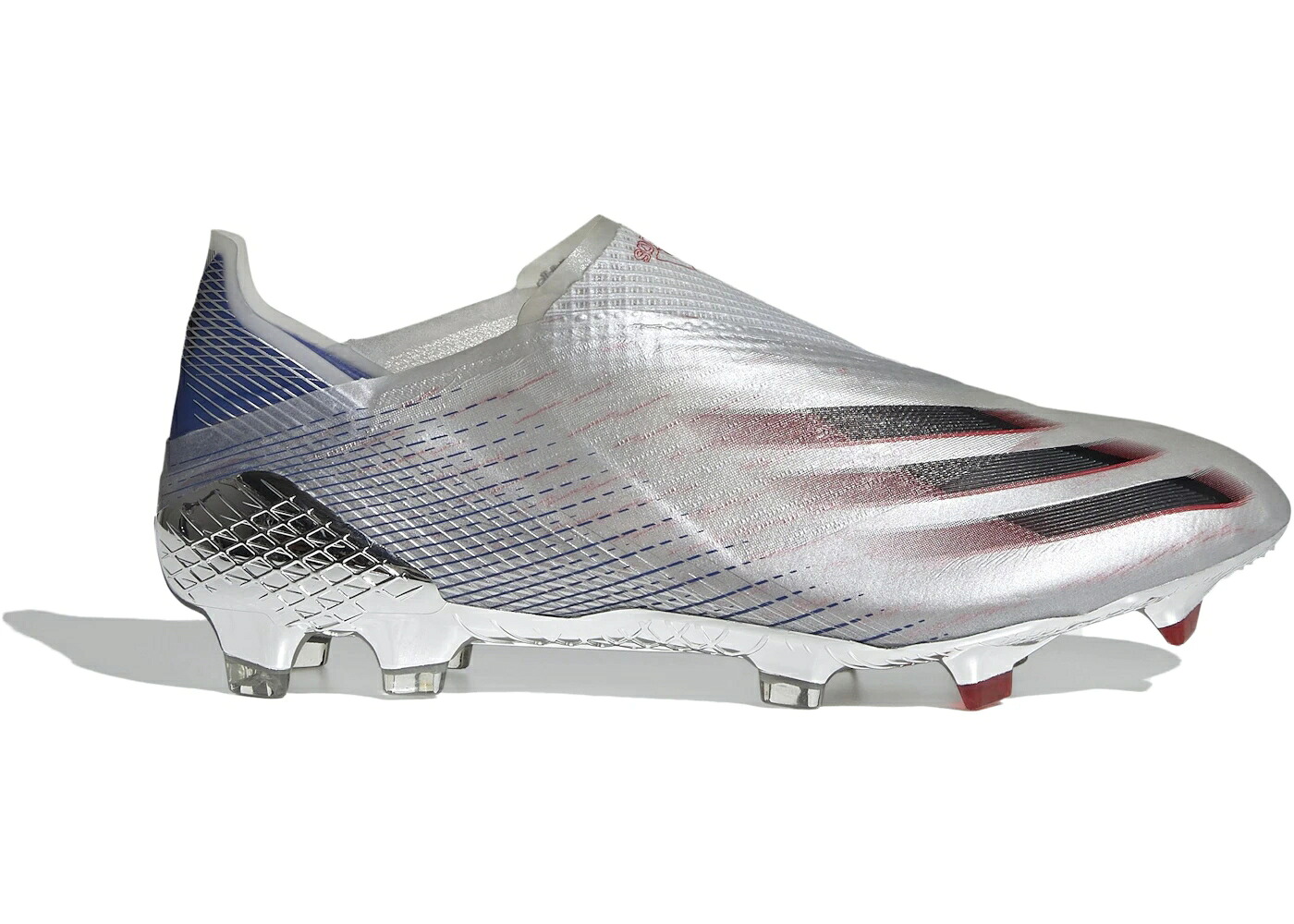 アディダス しろがね色 しろがね色 中核グループ 黒いこと 黒いこと スニーカー メンズ ADIDAS X GHOSTED FG SHOWPIECE PACK / SILVER METALLIC CORE BLACK 靴-スニーカー-メンズ靴