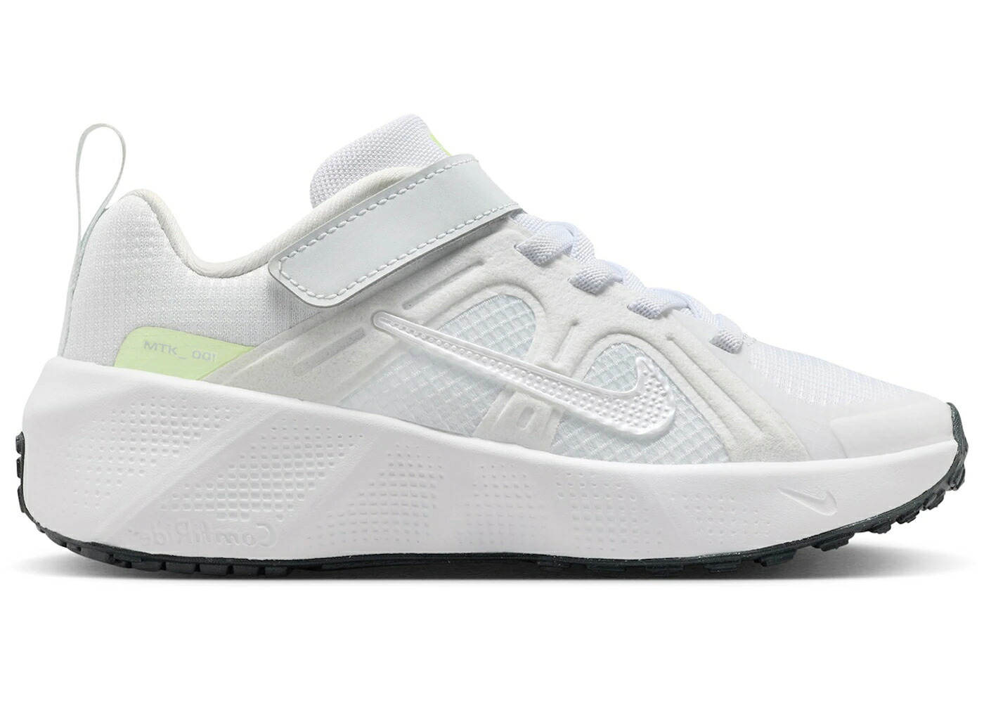 ナイキ メトロ 白色 ホワイト ジュニア キッズ NIKE METRO TEK WHITE METALLIC SUMMIT (PS) / WHITE SUMMIT WHITE OFF WHITE ベビー マタニティ スニーカー|スニケス