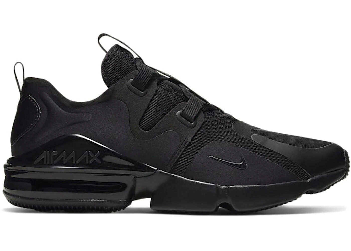 ナイキ マックス 黒いこと 黒いこと エア湖マックス スニーカー メンズ NIKE AIR MAX INFINITY BLACK/BLACK / BLACK BLACK