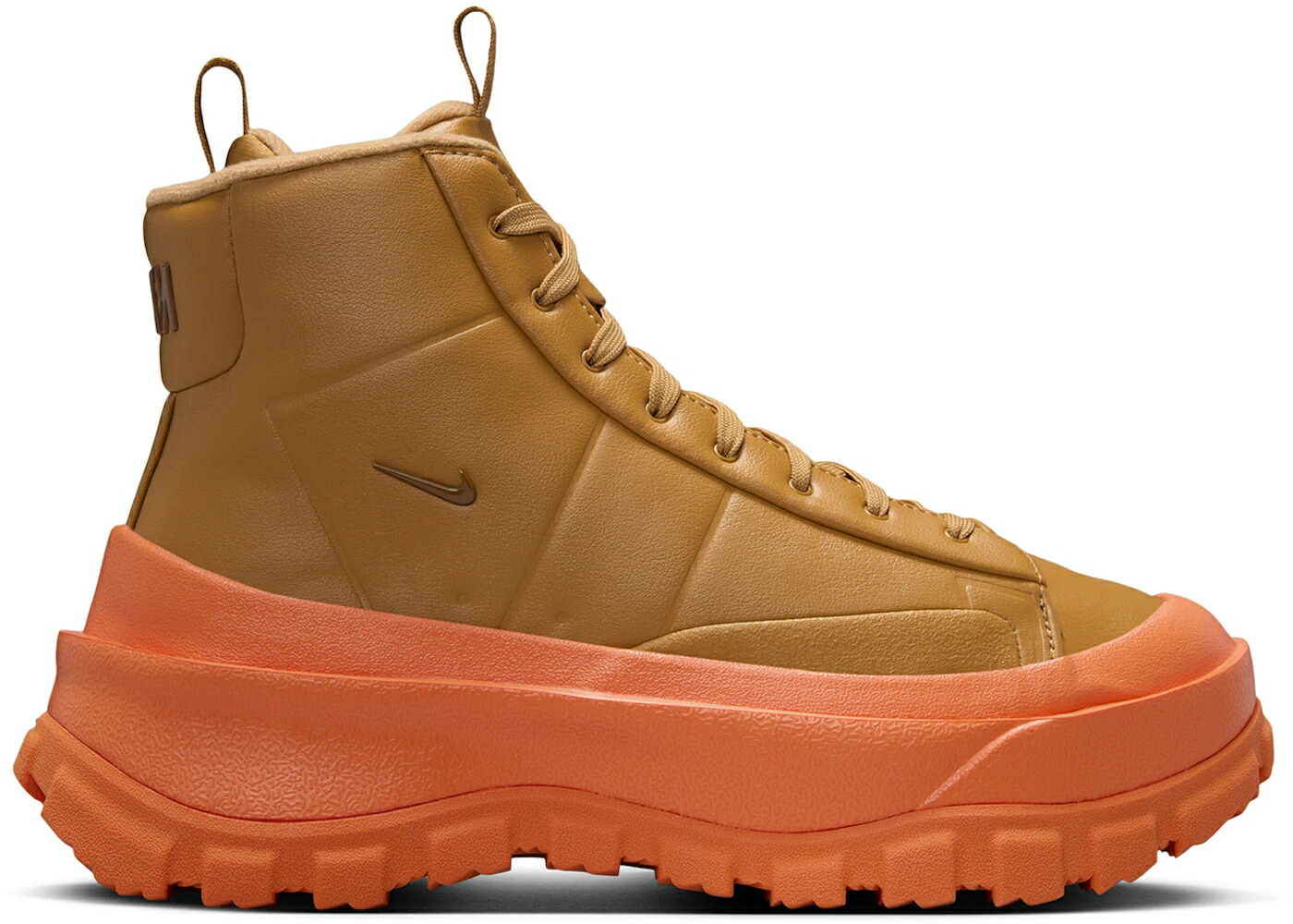 ナイキ ブレイザー ミッド 橙 オレンジ色 青み 青色 WOMEN\u0027S スニーカー レディース NIKE BLAZER ROAM MID FLAX SAFETY ORANGE RACER BLUE LIGHT BRITISH TAN (WOMEN\u0027S) / FLAX SAFETY ORANGE RACER BLUE