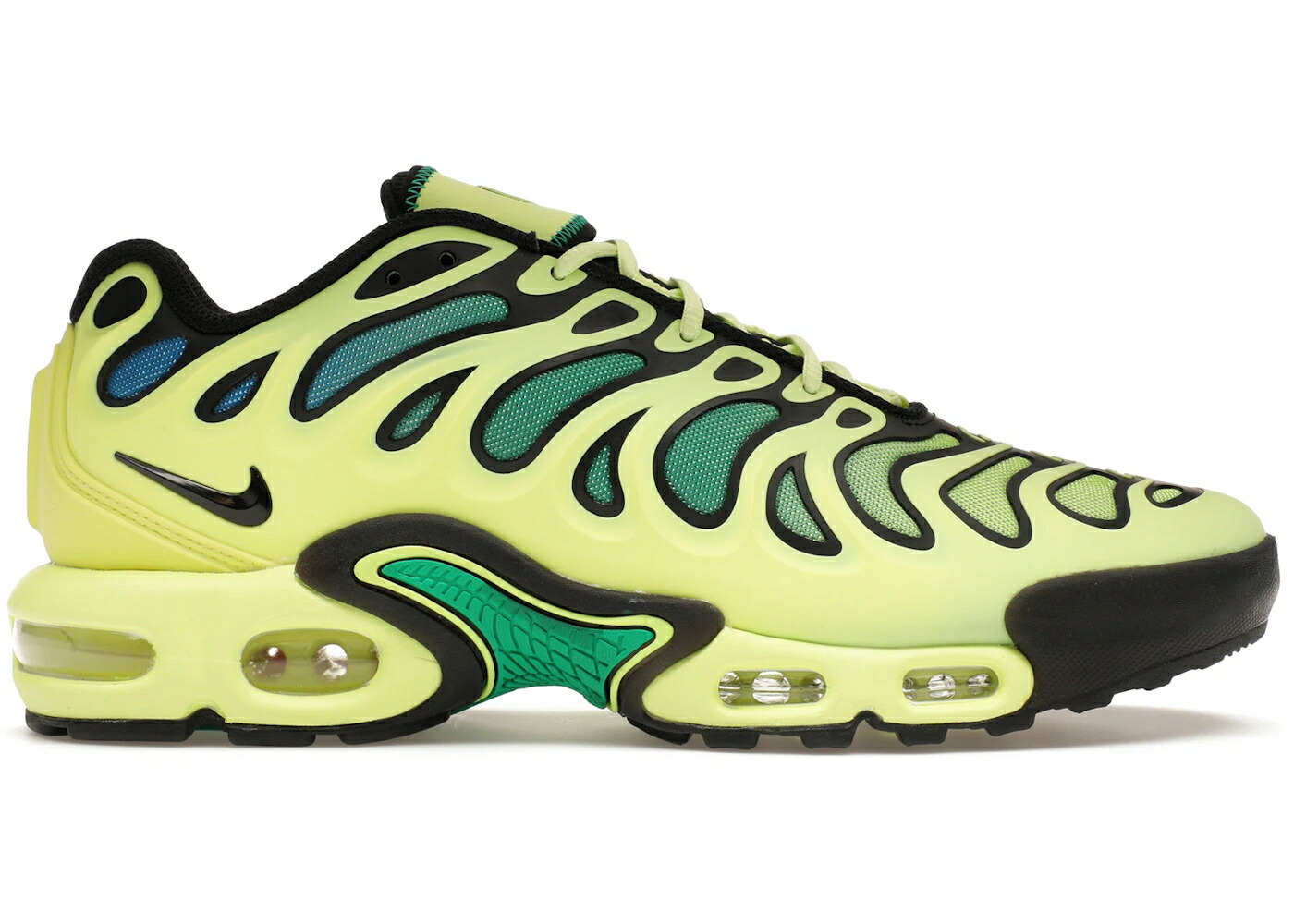 ナイキ マックス 黒いこと 黒いこと 闘技場 エアマックスプラス スニーカー メンズ NIKE AIR MAX PLUS DRIFT LIGHT LEMON TWIST / LIGHT LEMON TWIST BLACK STADIUM