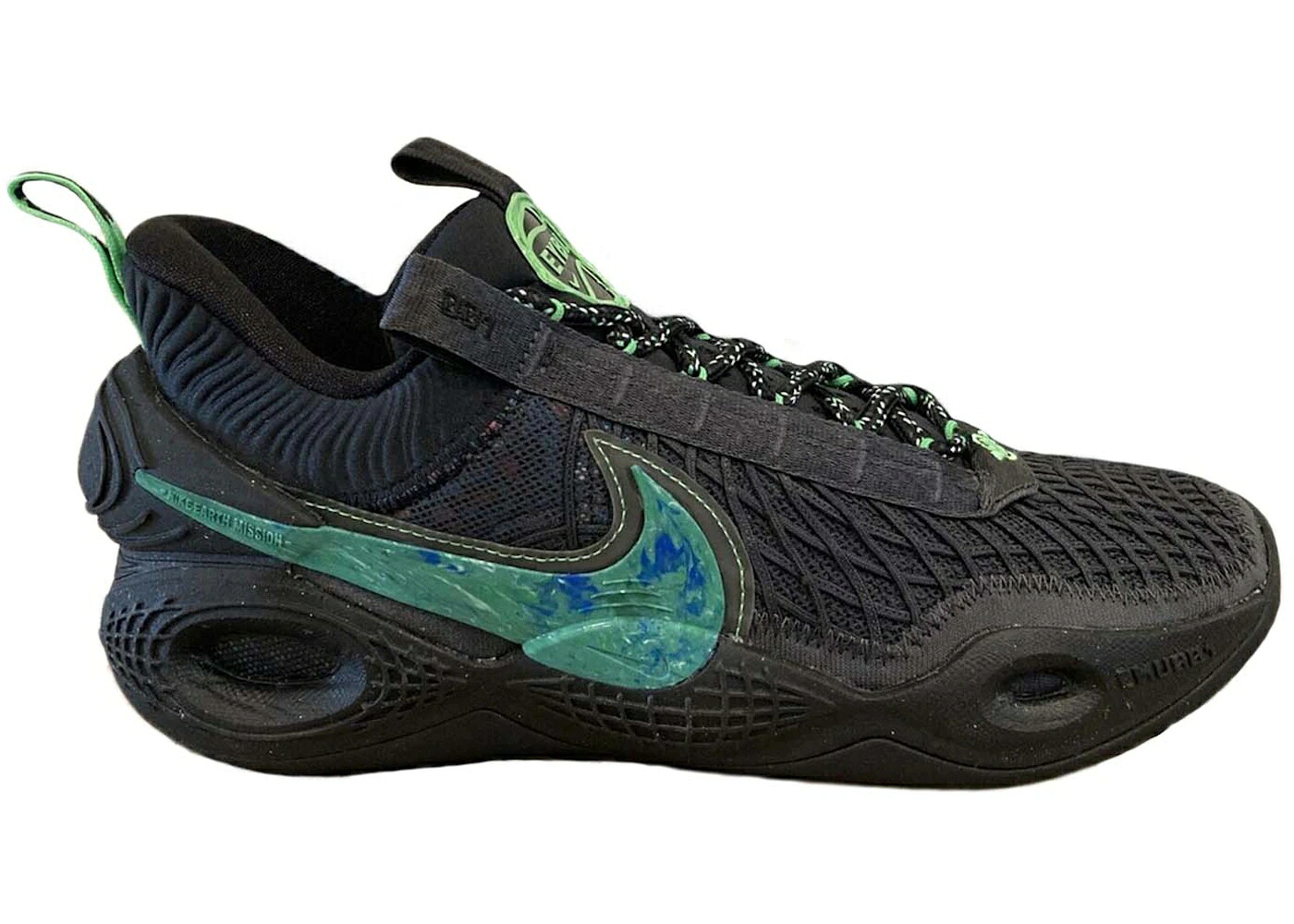 ナイキ 黒いこと 黒いこと 緑 緑であること スニーカー メンズ NIKE COSMIC UNITY EYBL / BLACK LIGHT GREEN SPARK