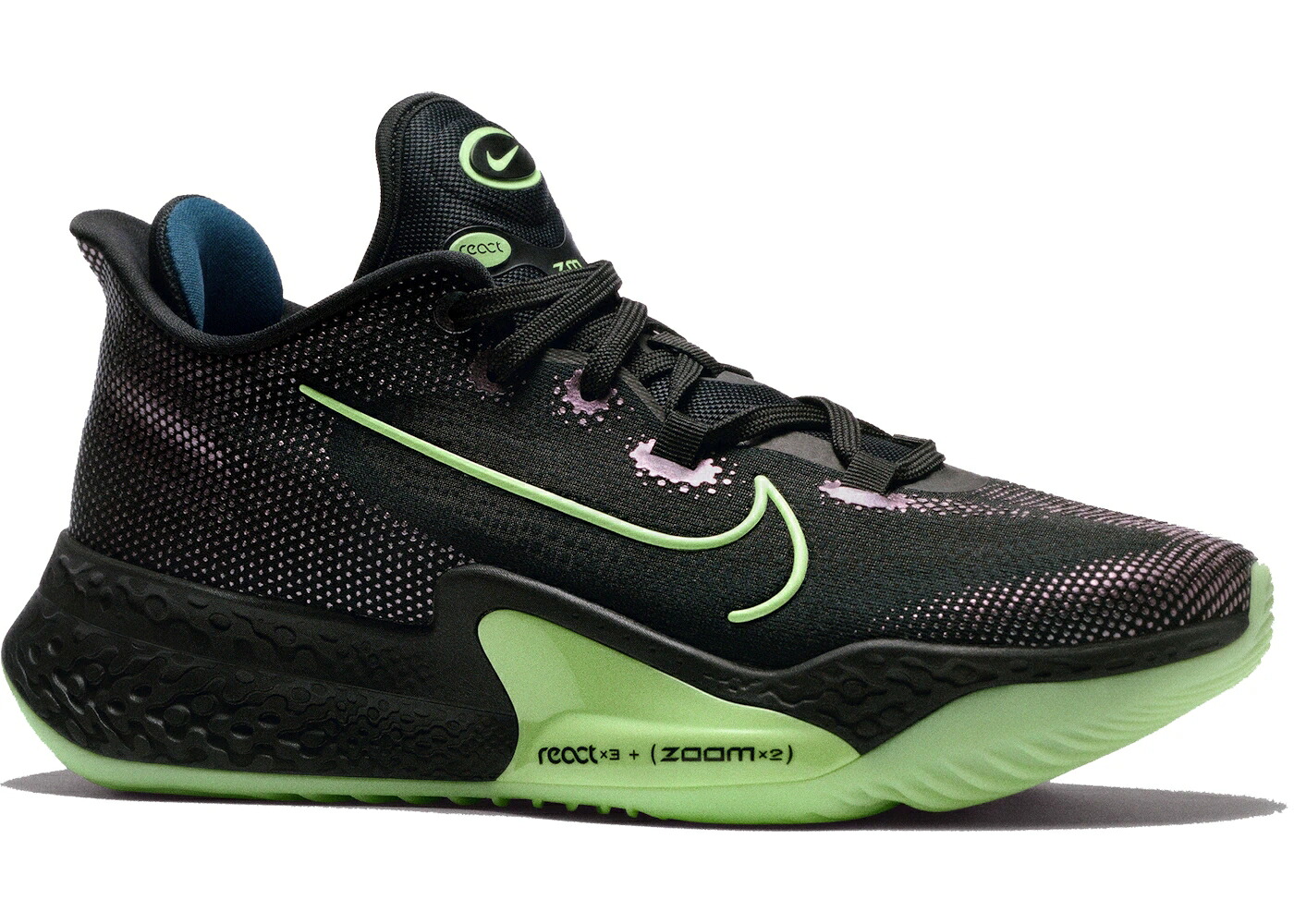 ナイキ 望遠レンズ 黒いこと 黒いこと 緑 緑であること スニーカー メンズ NIKE AIR ZOOM BB NXT BLACK ELECTRIC GREEN / BLACK ELECTRIC GREEN