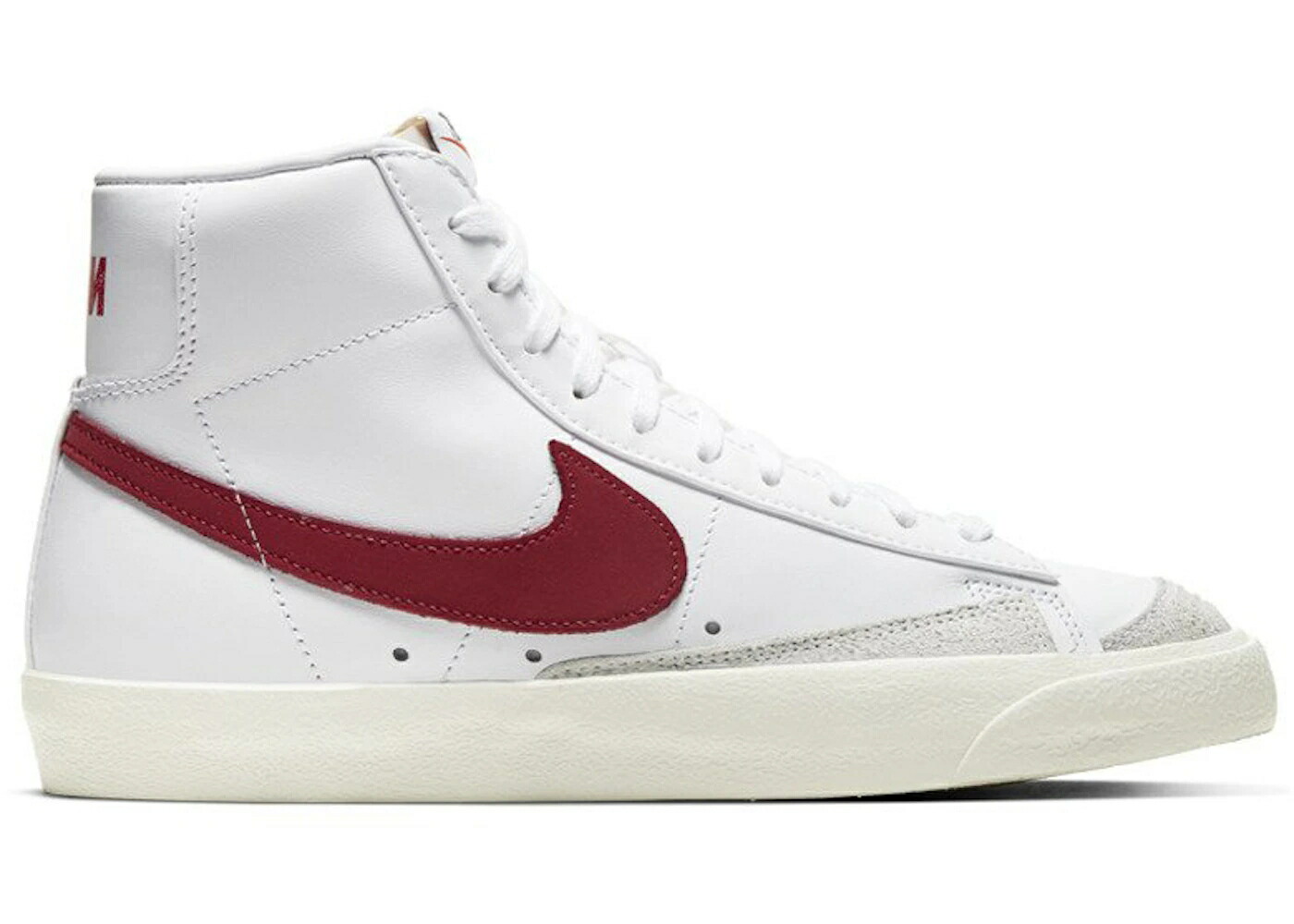 ナイキ ブレイザー ミッド ビンテージ ヴィンテージ 白色 ホワイト WOMEN'S スニーカー レディース NIKE BLAZER 77 MID VINTAGE WHITE WORN BRICK (WOMEN'S) / WHITE WORN BRICK SAIL WHITE