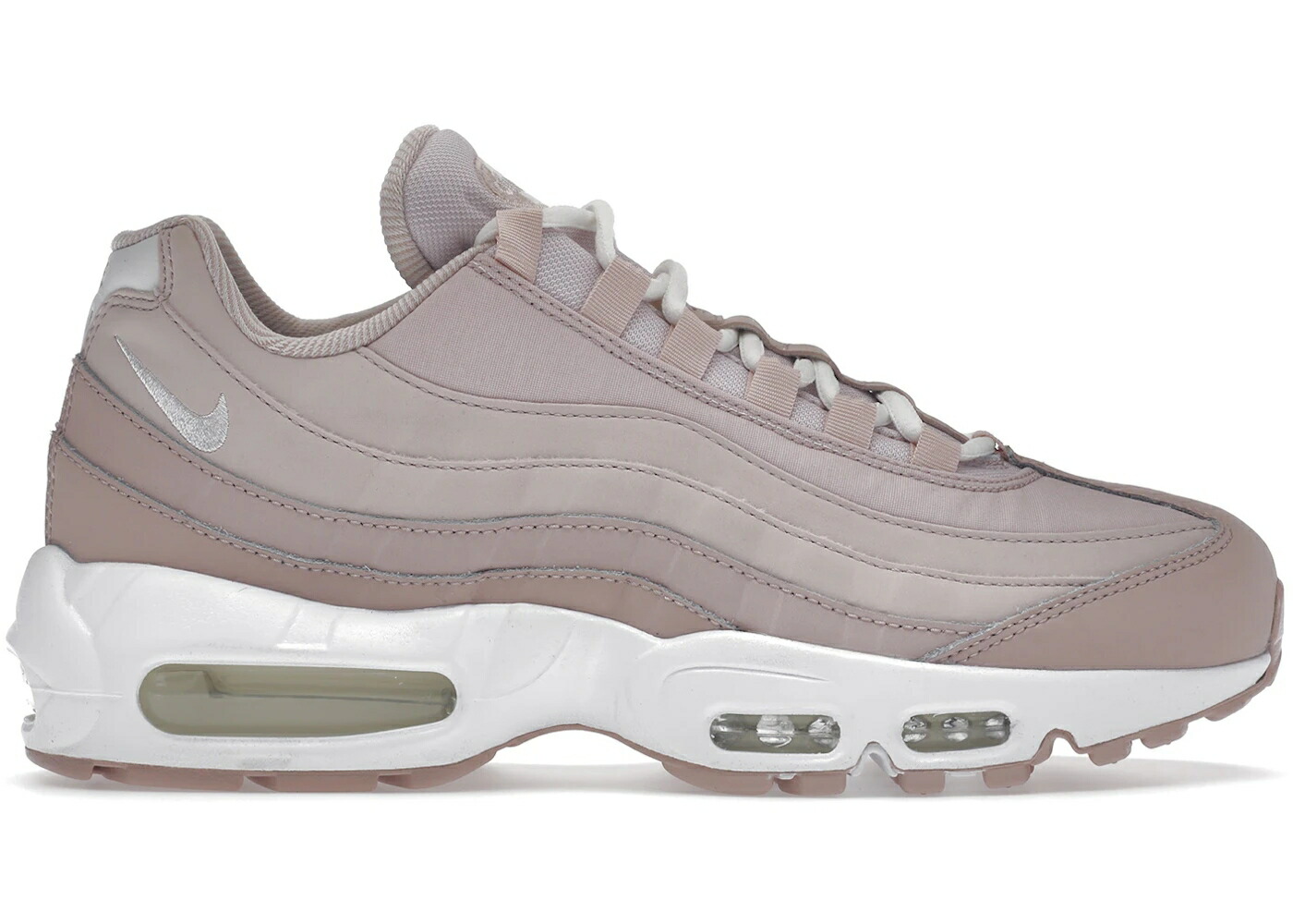 ナイキ マックス ピンク オックスフォード ローズ 白色 ホワイト エアマックス WOMEN スニーカー レディース NIKE AIR MAX 95 PINK OXFORD (WOMEN) / PINK OXFORD BARELY ROSE WHITE