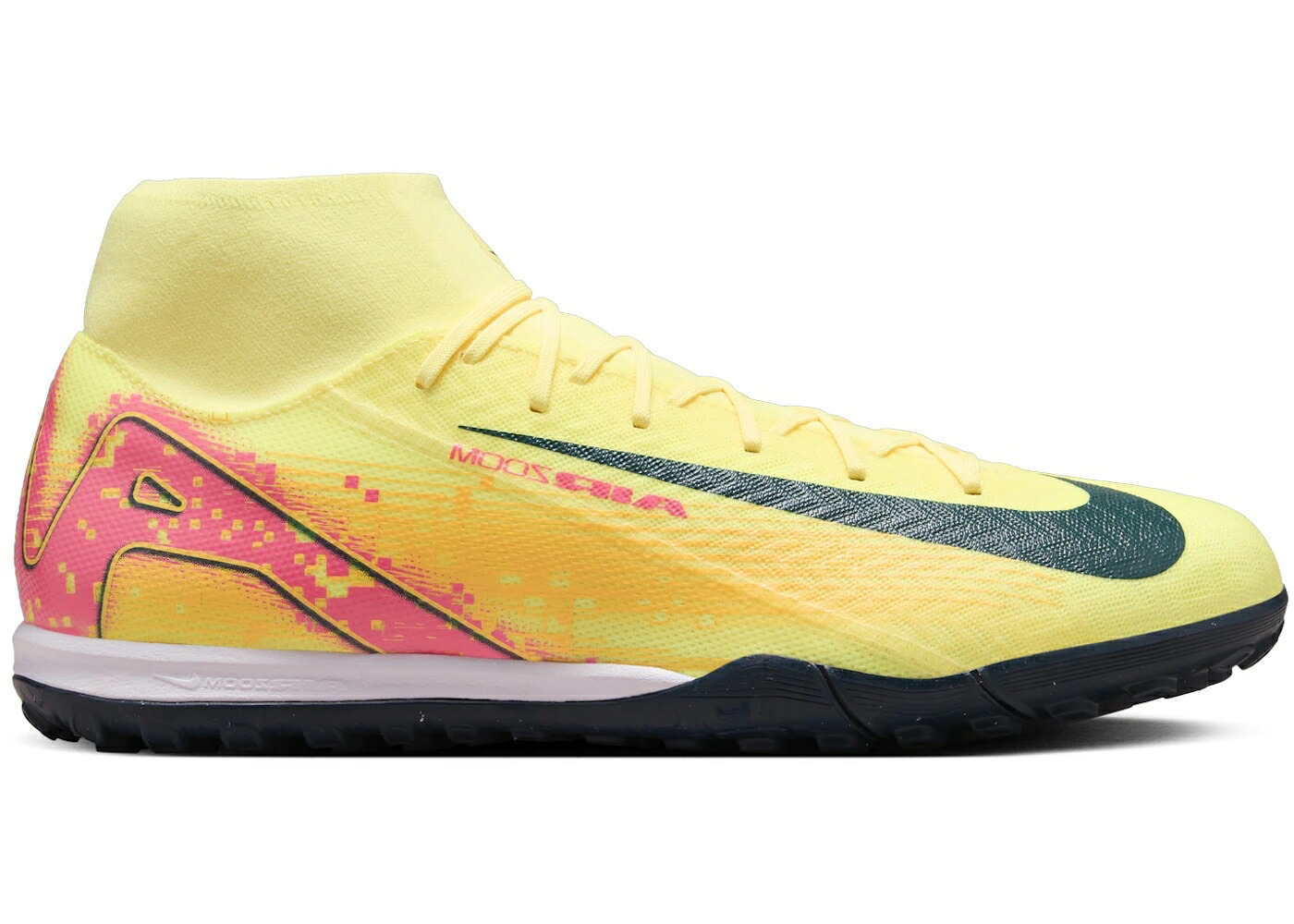 ナイキ 翰林院 レーザ 橙 オレンジ色 紺色 米国海軍 スニーカー メンズ NIKE MERCURIAL SUPERFLY 10 ACADEMY TF KYLIAN MBAPPE / LIGHT LASER ORANGE ARMORY NAVY