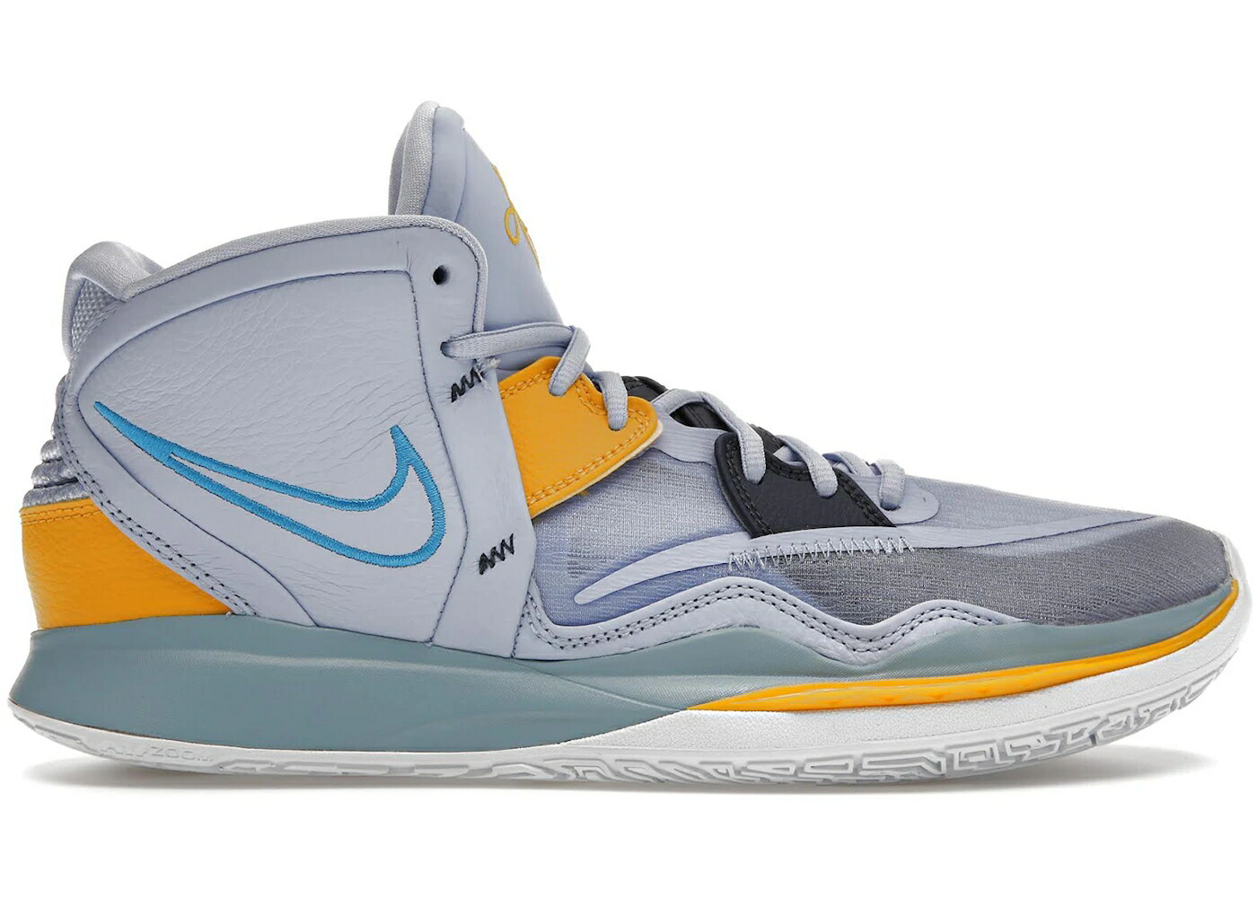 ナイキ カイリー 青色 ブルー ゴールド 白色 ホワイト スニーカー メンズ NIKE KYRIE INFINITY FUTURE PAST / BLUE GOLD WHITE