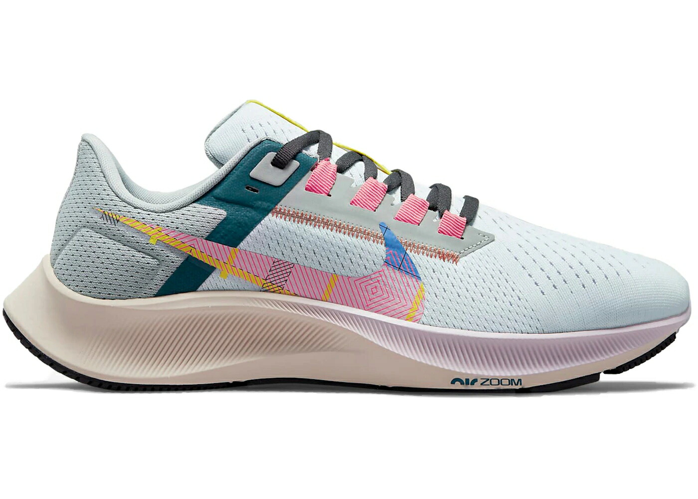 ナイキ 望遠レンズ ペガサス 青碧 青碧 さくら色 望遠レンズペガサス WOMEN\u0027S スニーカー レディース NIKE AIR ZOOM PEGASUS 38 BLUE TINT REGAL PINK (WOMEN\u0027S) / BLUE TINT REGAL PINK LIGHT SMOKE
