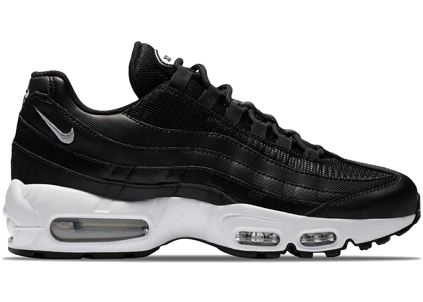 ナイキ マックス 黒いこと 黒いこと 白いこと 白いこと 大気圏マックス WOMEN\u0027S スニーカー レディース NIKE AIR MAX 95 ESSENTIAL BLACK WHITE (WOMEN\u0027S) / BLACK WHITE BLACK