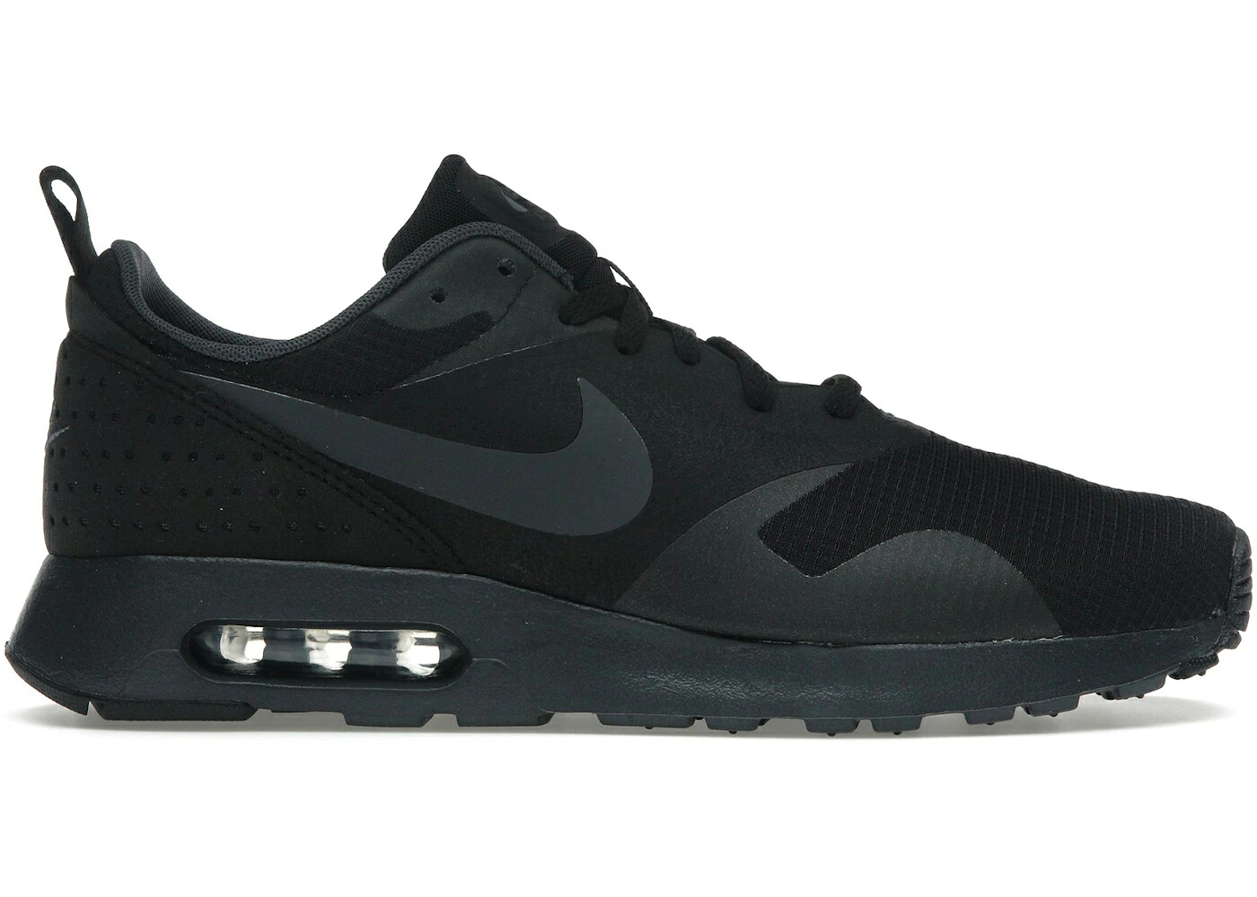 ナイキ マックス 黒いこと 黒いこと 大気圏マックス スニーカー メンズ NIKE AIR MAX TAVAS TRIPLE BLACK / BLACK ANTHRACITE BLACK