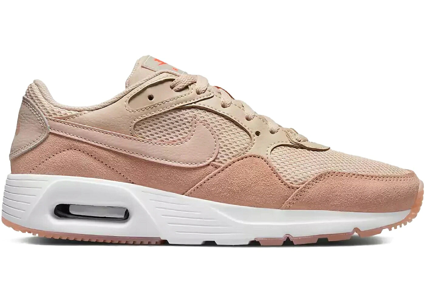 ナイキ マックス サクラ色 白いこと 白いこと エア湖マックス WOMEN\u0027S スニーカー レディース NIKE AIR MAX SC FOSSIL STONE (WOMEN\u0027S) / FOSSIL STONE ROSE WHISPER WHITE スニーカー-レディース靴-靴
