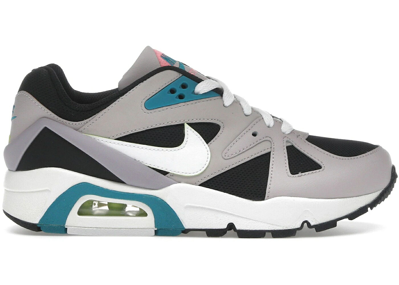 ナイキ 黒いこと 黒いこと プラチナム 紫 相撲取り草 WOMEN\u0027S スニーカー レディース NIKE AIR STRUCTURE TRIAX 91 BLUSTER (WOMEN\u0027S) / BLACK PLATINUM VIOLET BLUSTER