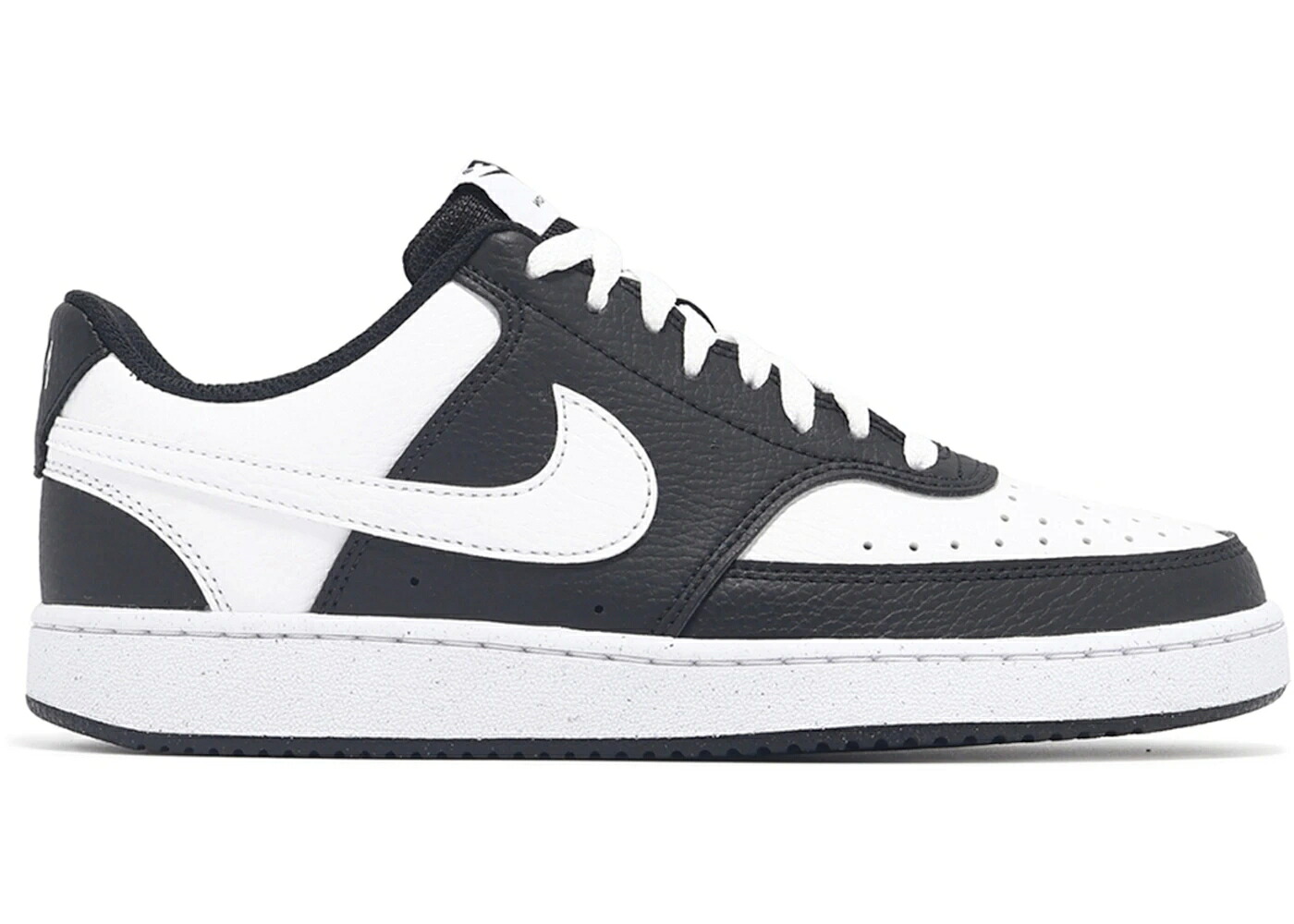 ナイキ 厚地の外套 黒いこと 黒いこと 白いこと 白いこと WOMEN\u0027S スニーカー レディース NIKE COURT VISION LOW NEXT NATURE PANDA (WOMEN\u0027S) / BLACK WHITE