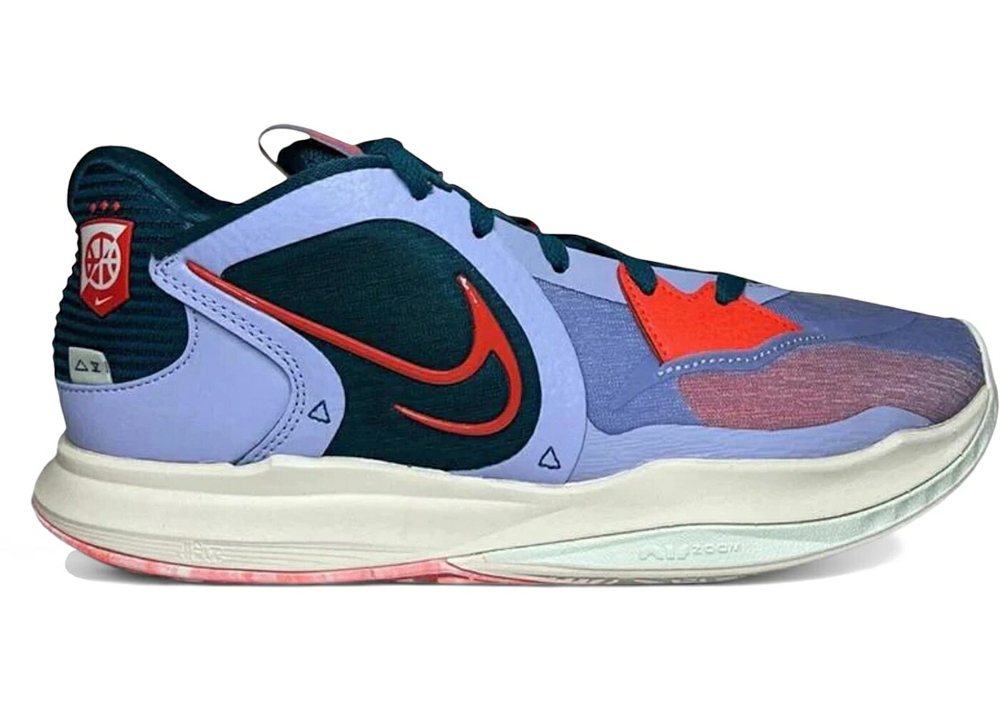 ナイキ カイリー アカデミー クリムゾン スニーカー メンズ NIKE KYRIE LOW 5 EYBL ACADEMY PE / LIGHT MARINE BRIGHT CRIMSON