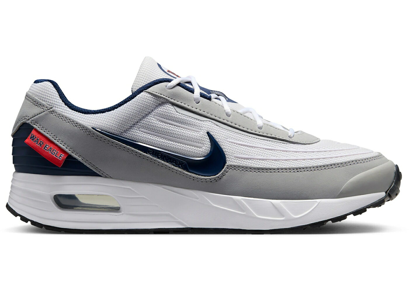 ナイキ マックス オーバーン 白色 ホワイト 灰色 グレー カレッジ エアマックス スニーカー メンズ NIKE AIR MAX VERSE AUBURN / WHITE LIGHT SMOKE GREY COLLEGE