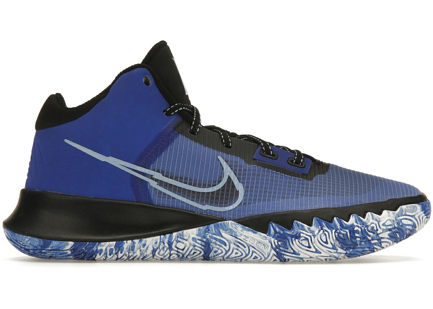 ナイキ カイリー 飛行一回り 青味 青み 黒いこと 黒いこと スニーカー メンズ NIKE KYRIE FLYTRAP 4 RACER BLUE / RACER BLUE ALUMINUM BLACK