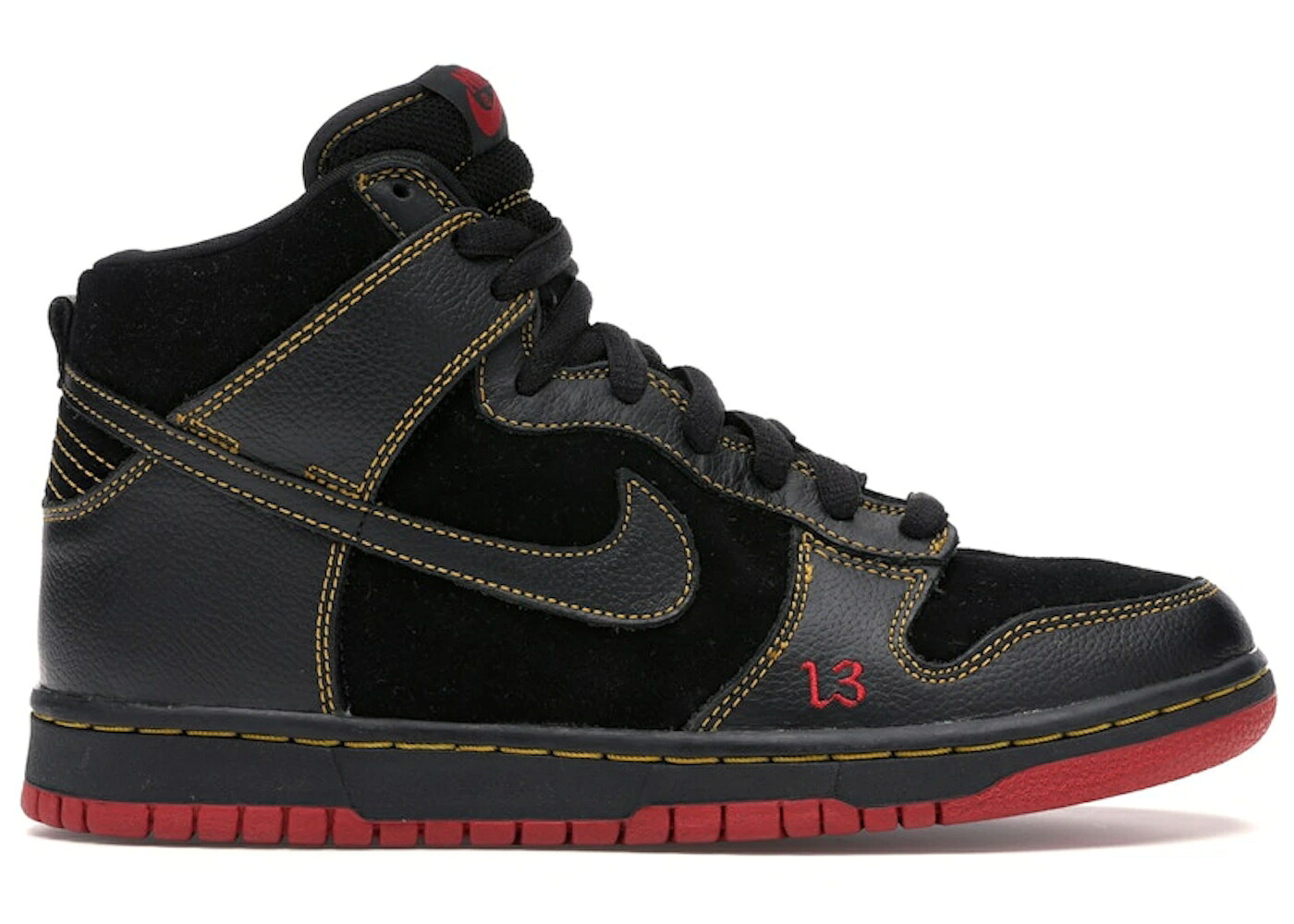 ナイキ ダンク ご機嫌 黒いこと 黒いこと ダンクハイ スニーカー メンズ NIKE DUNK HIGH UNLUCKY / BLACK BLACK